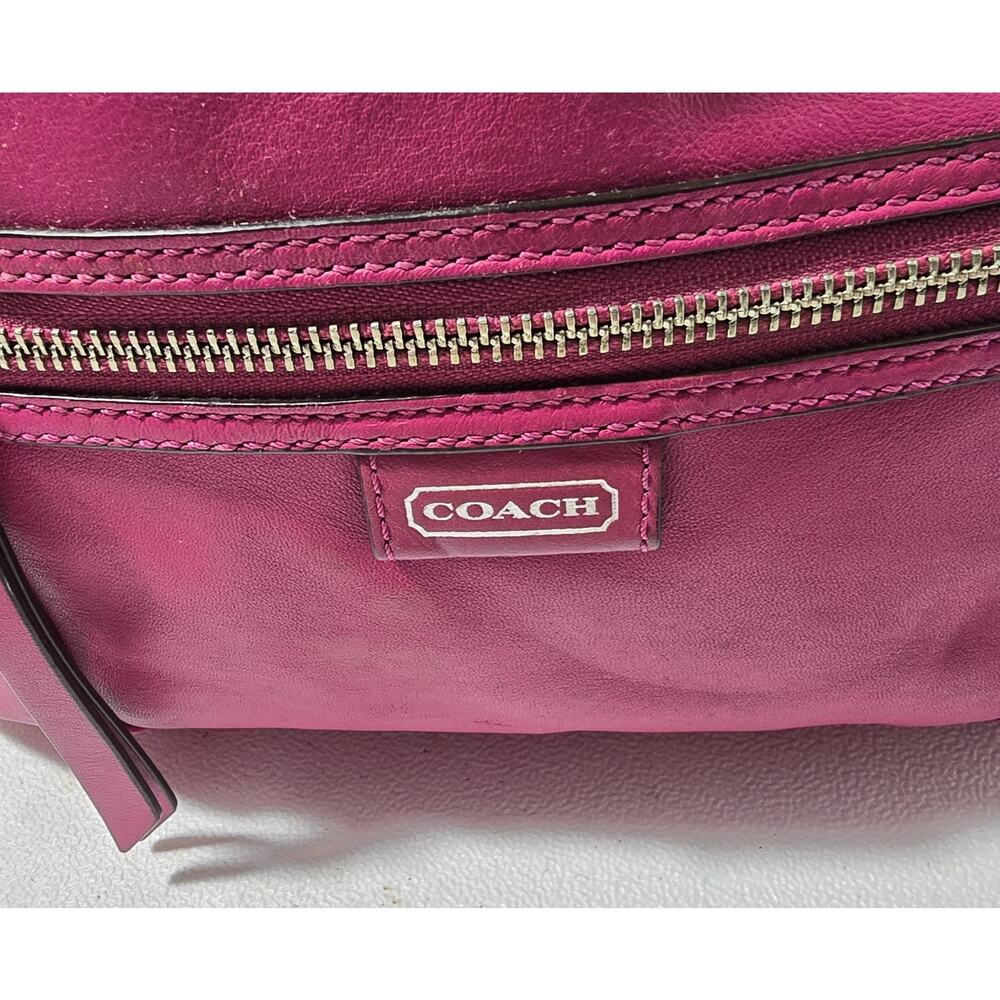COACH Daisy Mia, Magenta Shoulder/Crossbody Bag w/Strap Genuine leather - F23901 - Picture 4 of 14